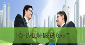 Thủ tục thành lập doanh nghiệp tư nhân.