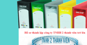 Hồ sơ thành lập công ty.
