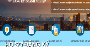 Hồ sơ đăng ký giấy phép kinh doanh trực tuyến.