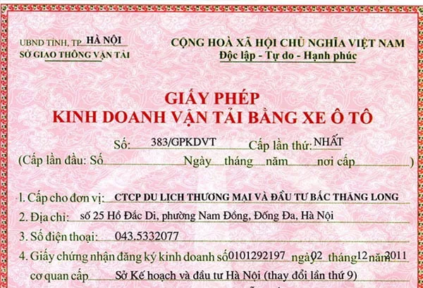 Những lưu ý khi đăng ký Giấy phép kinh doanh.