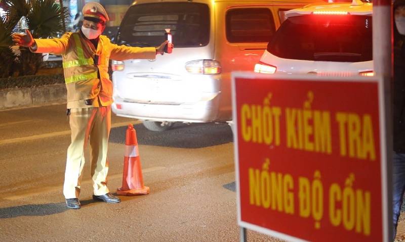 Mức xử phạt với người vi phạm nồng độ cồn trong dịp Tết Dương lịch năm 2024 tết dương lịch năm 2024