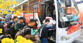 Xử lý nghiêm hành vi tăng vé xe Tết quá mức quy định