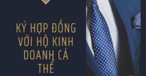 ký hợp đồng với hộ kinh doanh cá thể