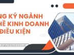 Quy định pháp luật về đăng ký ngành nghề kinh doanh có điều kiện 