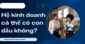 Hộ kinh doanh cá thể có con dấu không