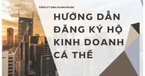 Hướng dẫn đăng ký hộ kinh doanh cá thể