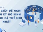 Mẫu giấy đề nghị đăng ký hộ kinh doanh cá thể mới nhất 