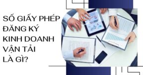 số giấy phép đăng ký kinh doanh vận tải