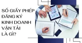 số giấy phép đăng ký kinh doanh vận tải