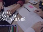 Giới thiệu về dịch vụ thành lập công ty giá rẻ