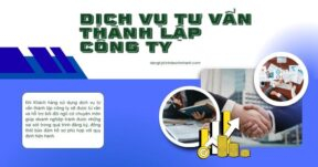 Dịch vụ tư vấn thành lập công ty