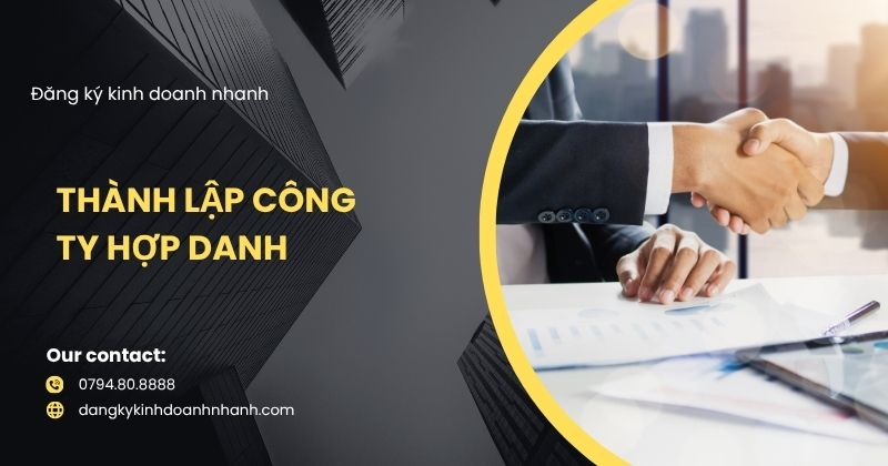 Dịch vụ thành lập công ty hợp danh